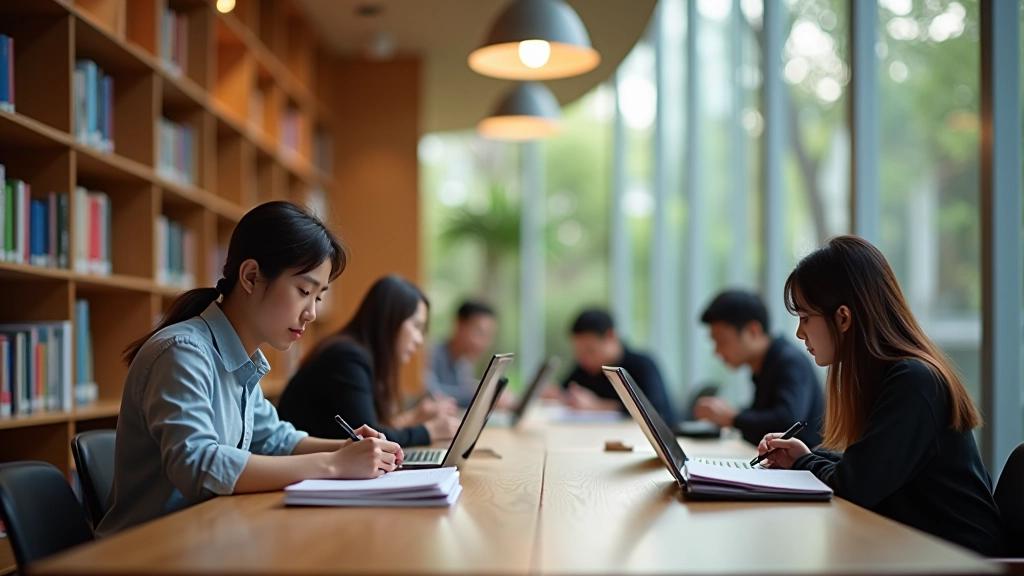 Educational institution multilingual header design